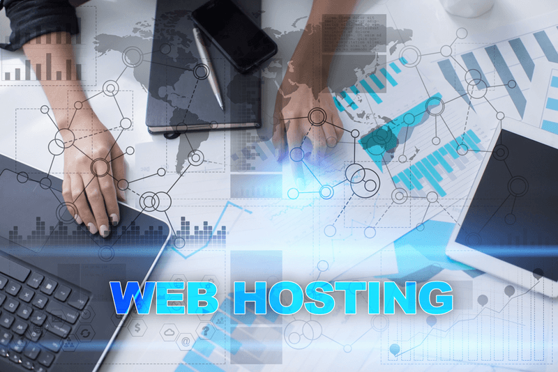 web hosting diagram