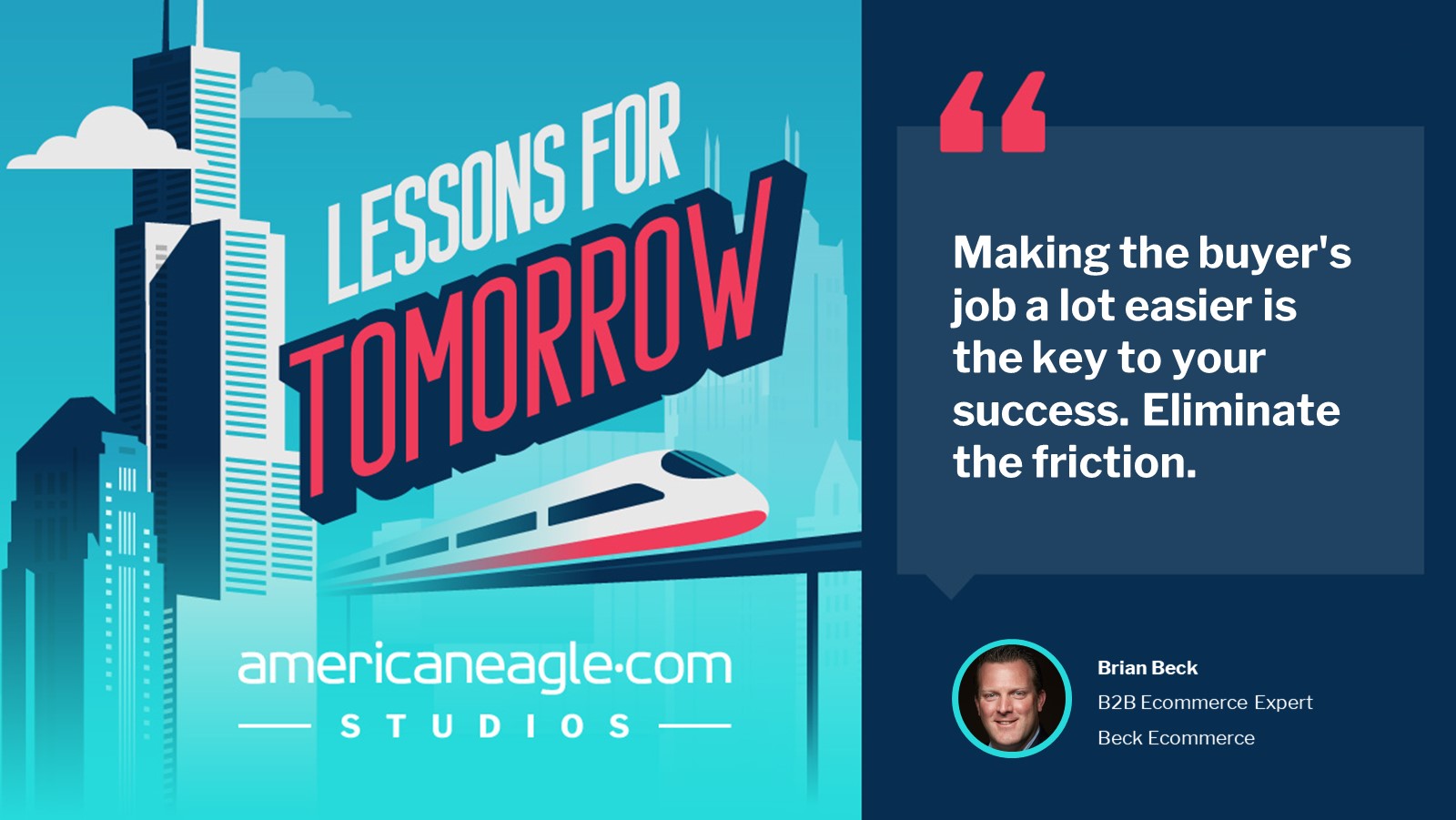 Brian Beck quote on ecommerce