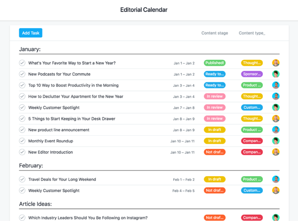 How to Create an Editorial Calendar