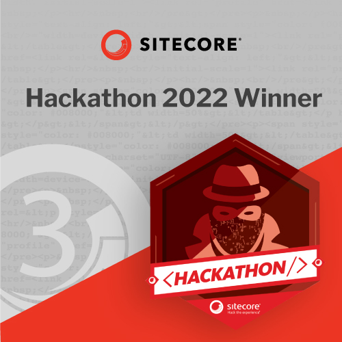 Sitecore Hackathon Winner 2022