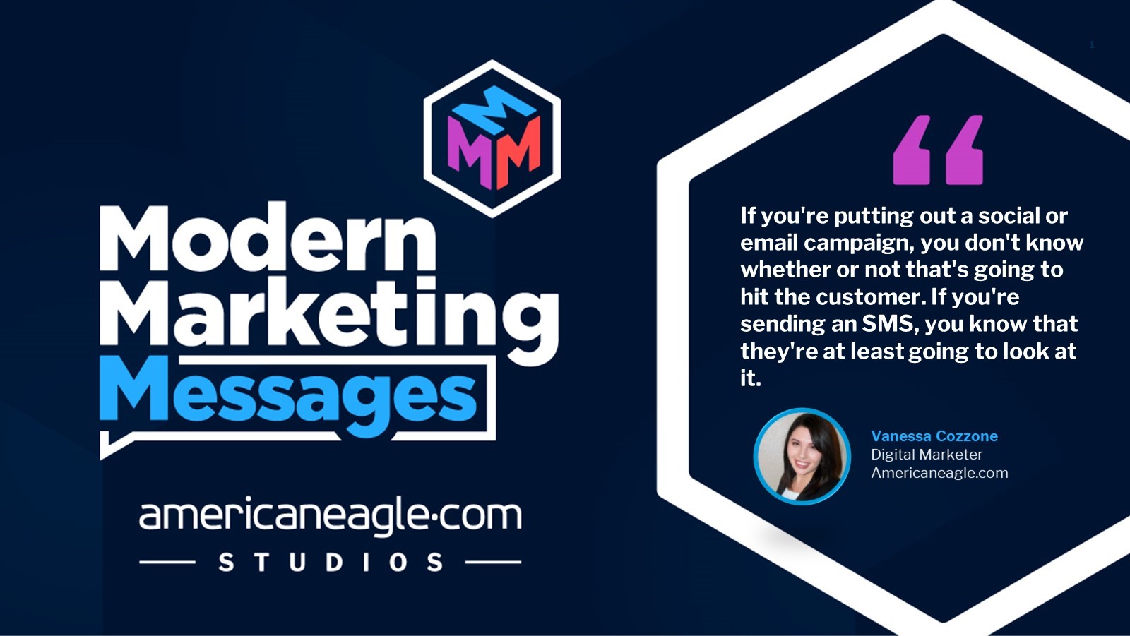 Vanessa Cozzone quote on sending an sms