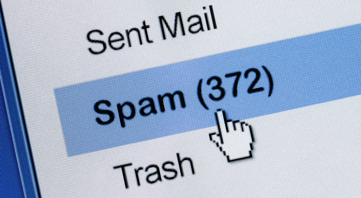 where is outlook 2010 spam folder
