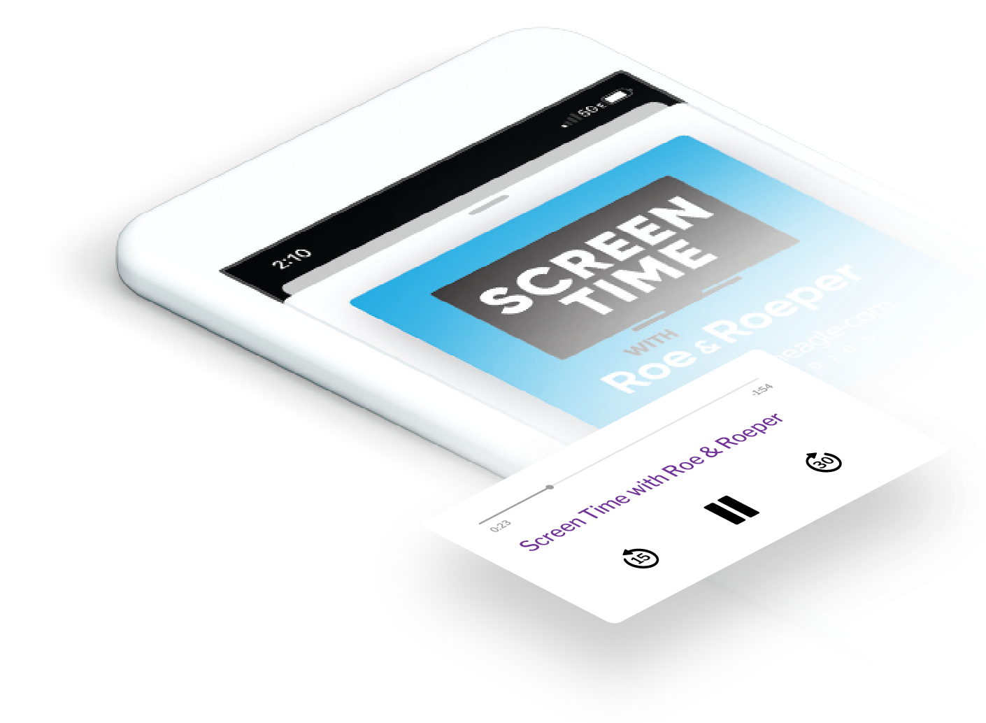 Podcast Mobile Screen