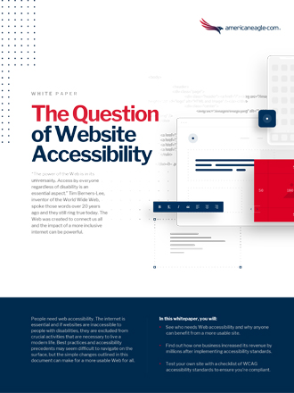 The Question of Website Accessibility Whitepaper