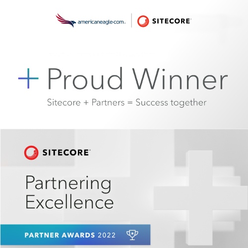 Americaneagle.com and Sitecore Partner Award 2022