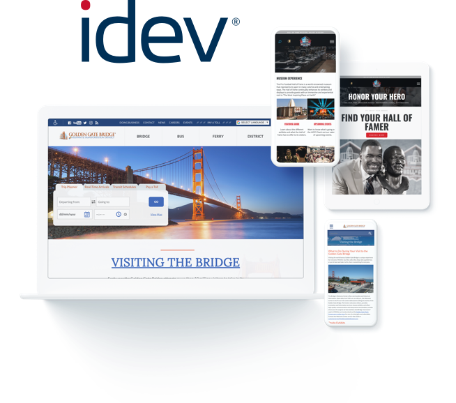 idev content management framework