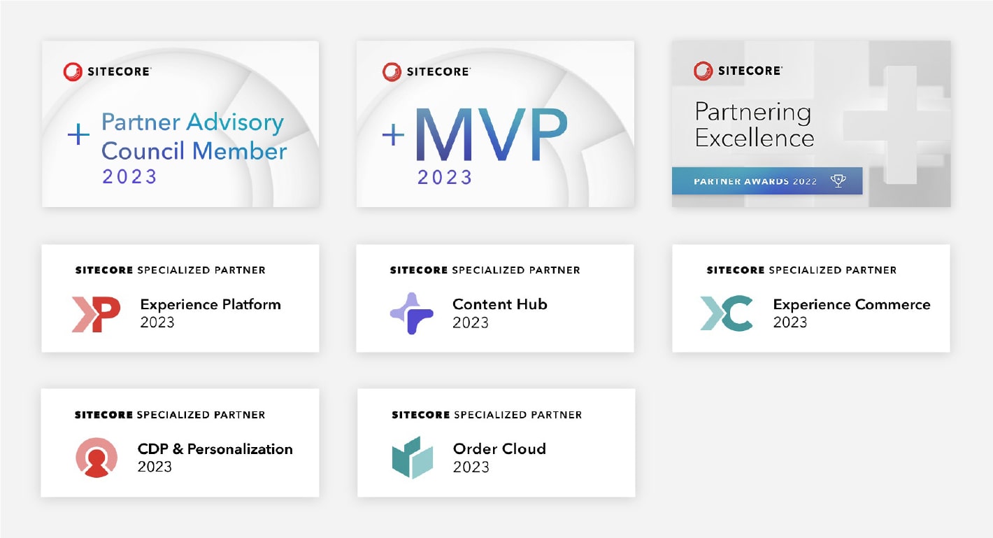 Sitecore Development Partner Badges