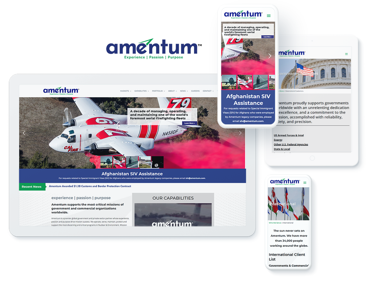 device imagery for amentum