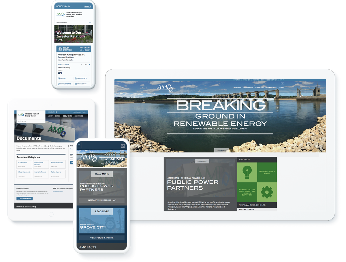 American Municipal Power Website Design and Development