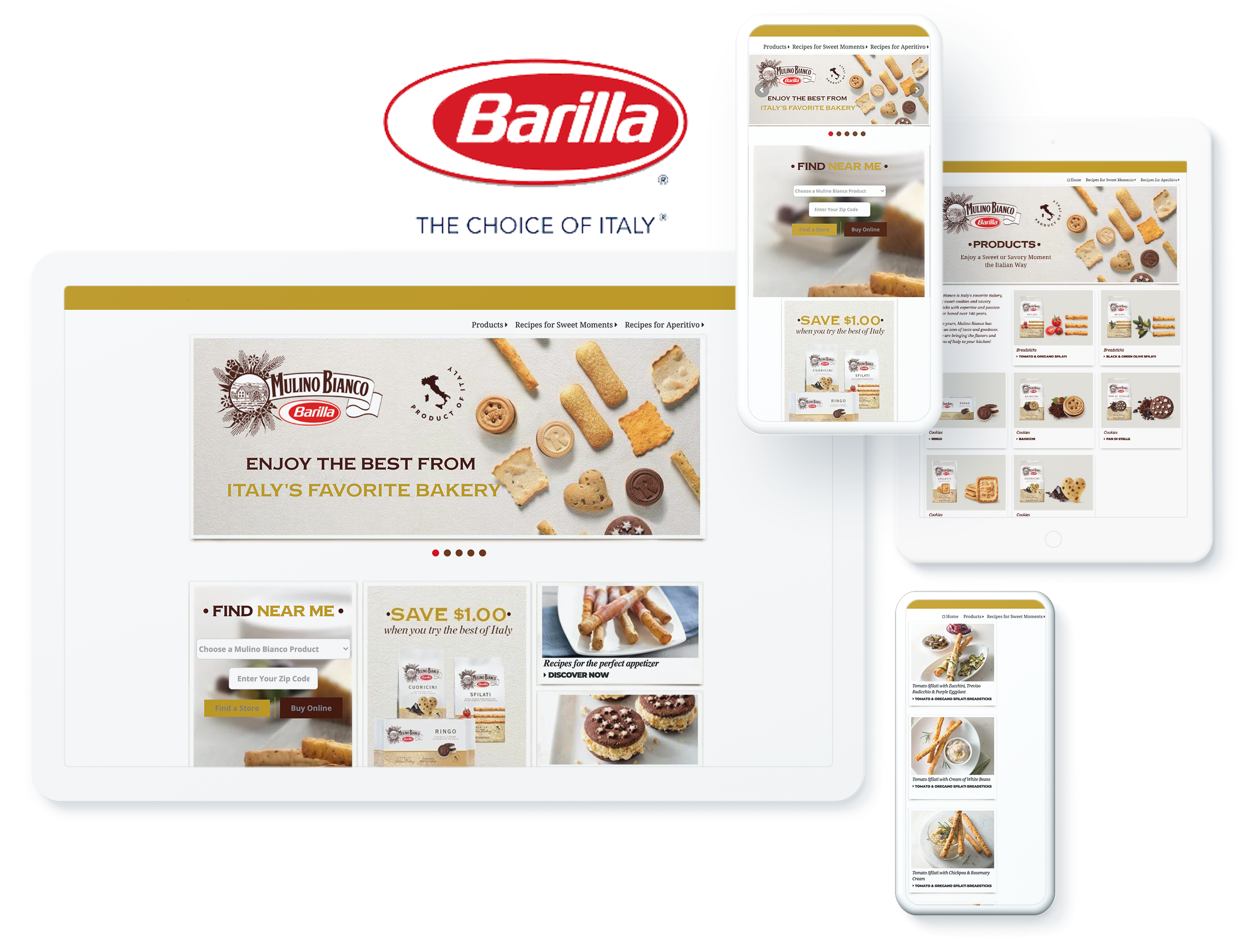 Barilla America Screens