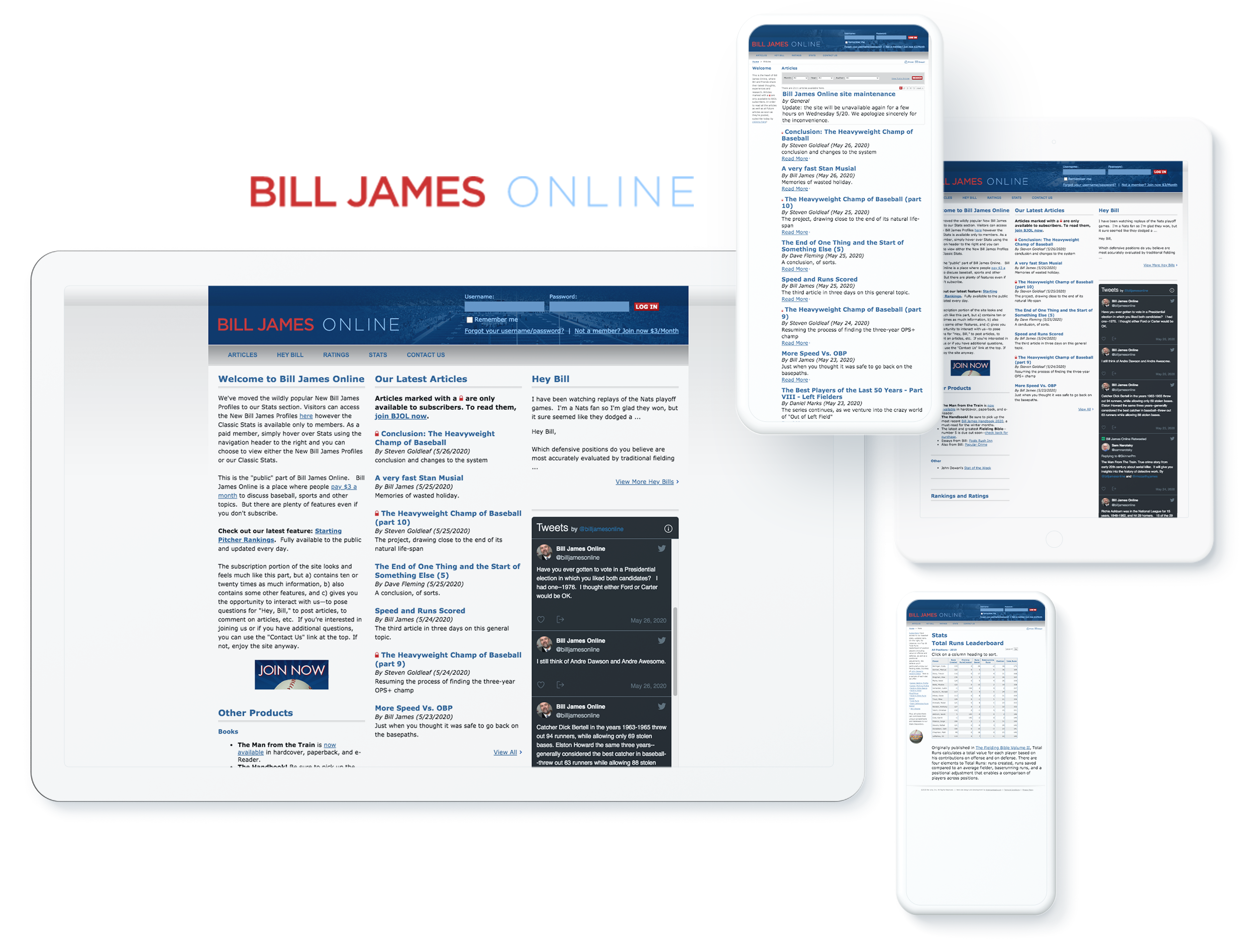 BillJamesOnline