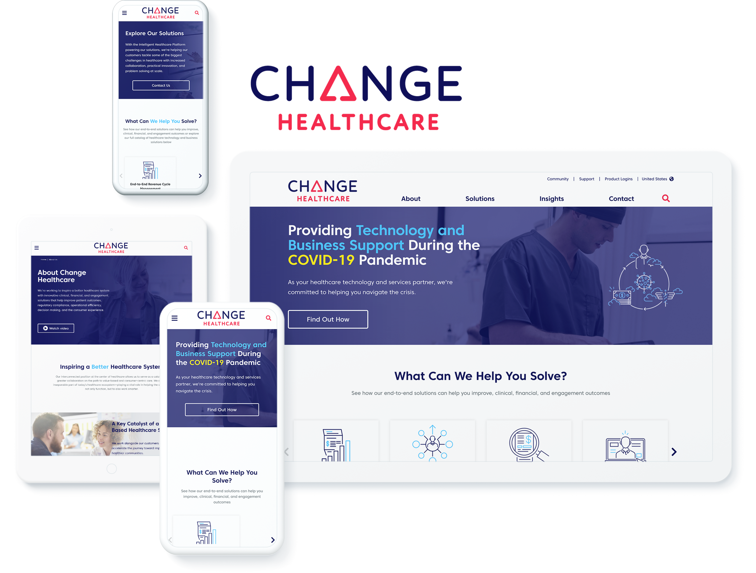 Change Healthcare Screens