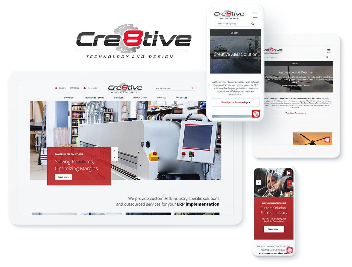device imagery for Cre8tive Technology and Design