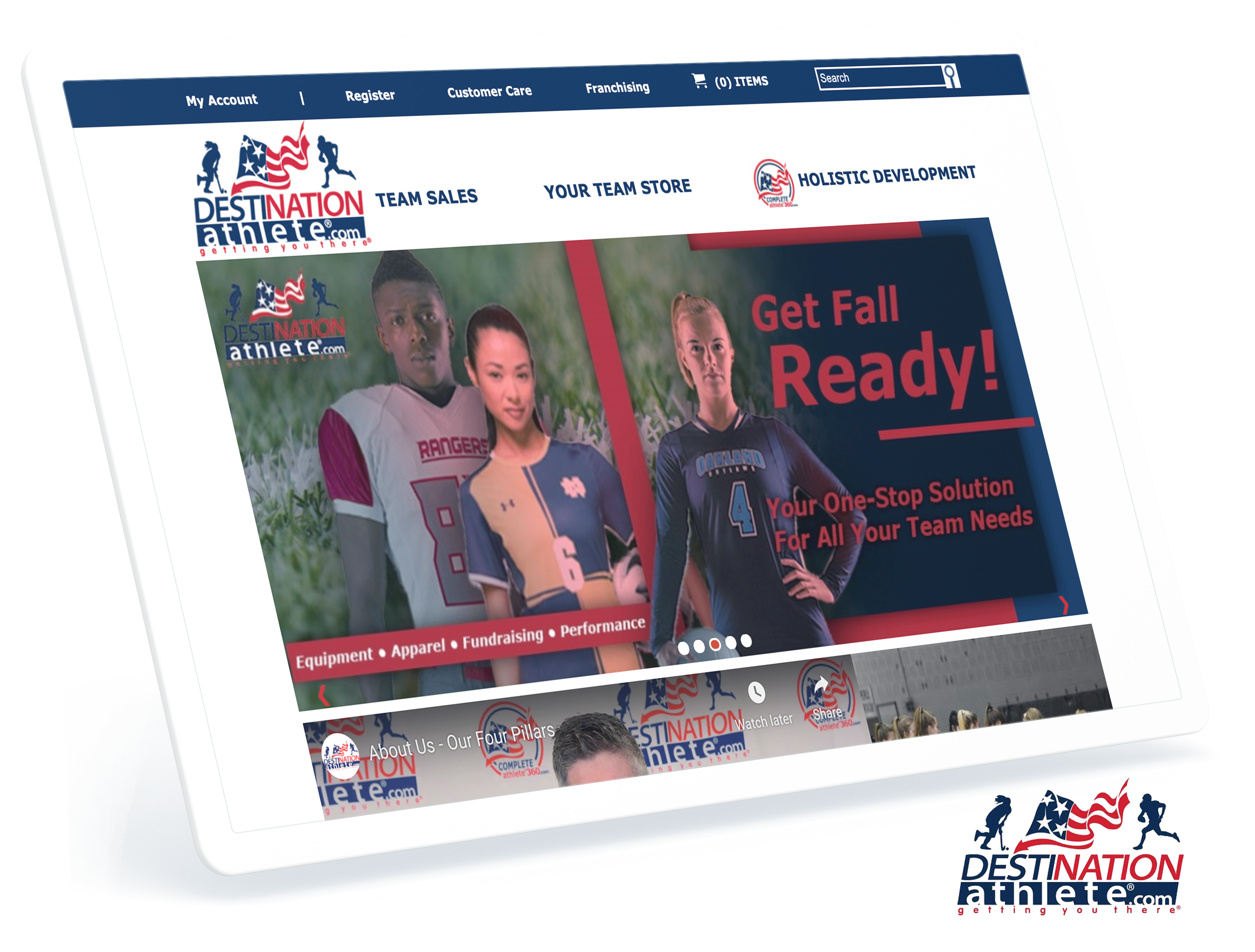 Destination Athlete Screens