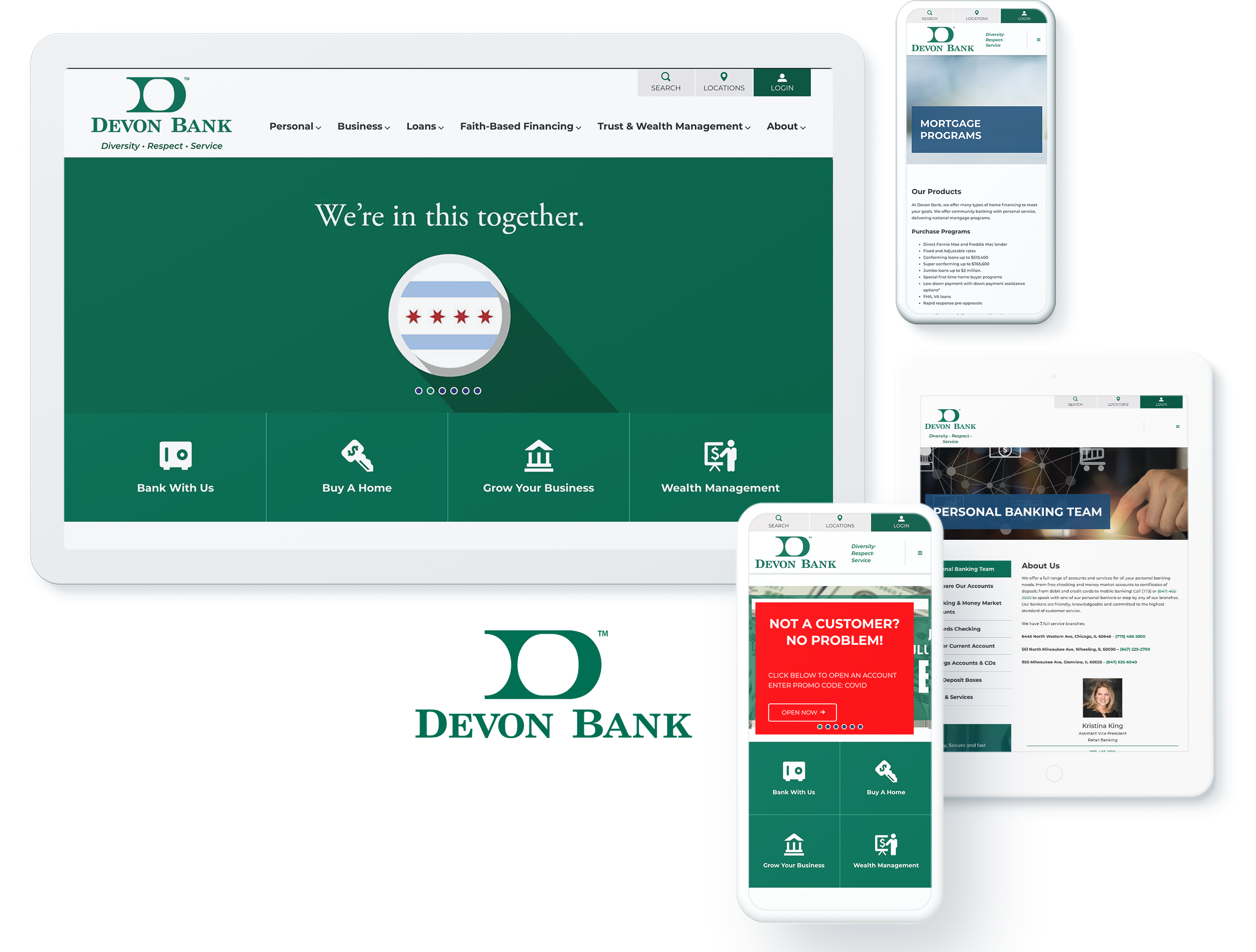 Devon Bank Screens