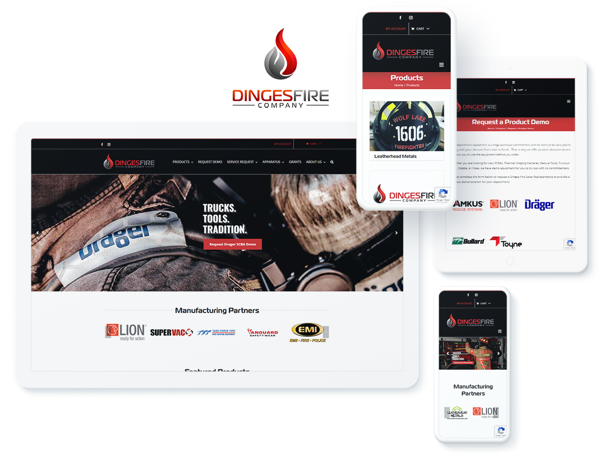 Device Imagery for Dinges Fire Company