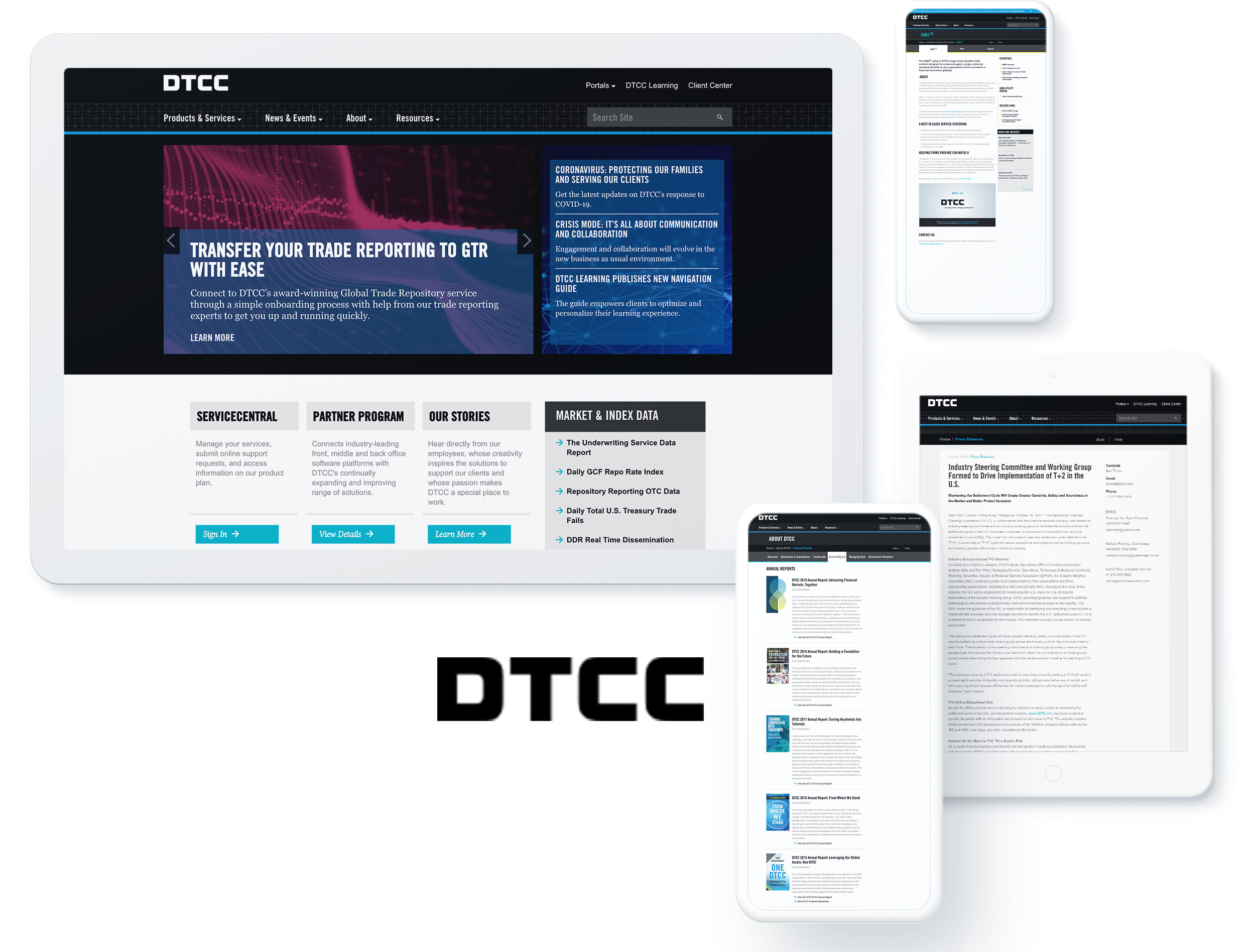 DTCC SCREENS