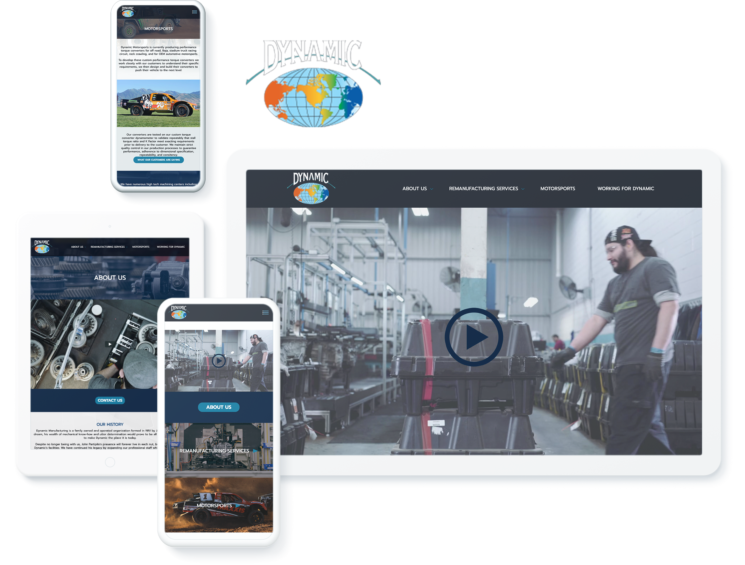 Dynamic Manufacturing Screens