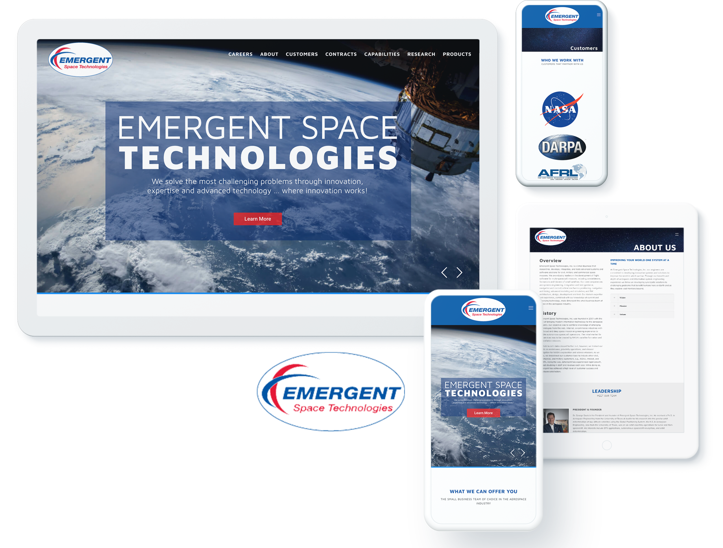 Emergent Space Technologies Screens