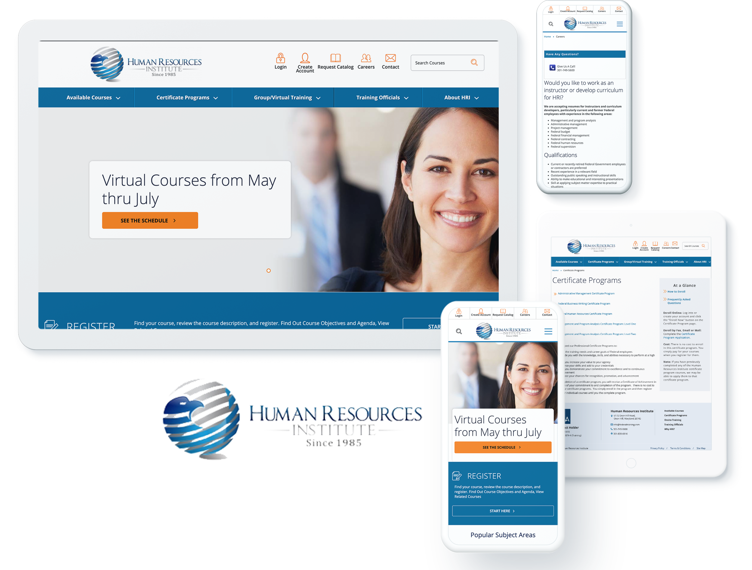 Federal Training Screens
