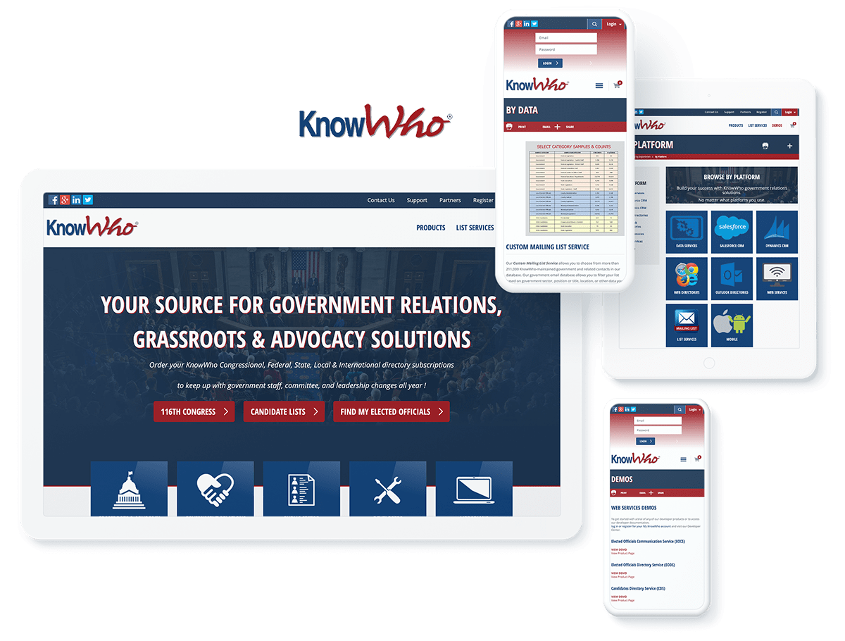 KnowWho web development