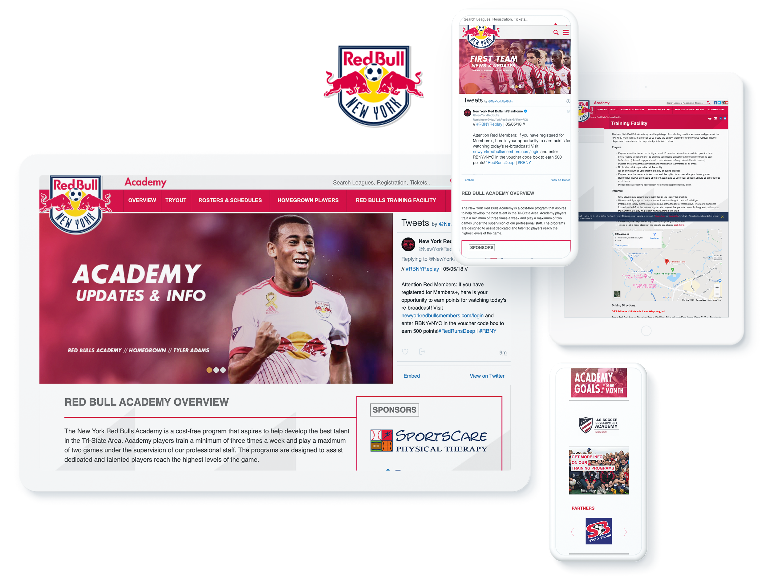 NY RED BULL SCREENS