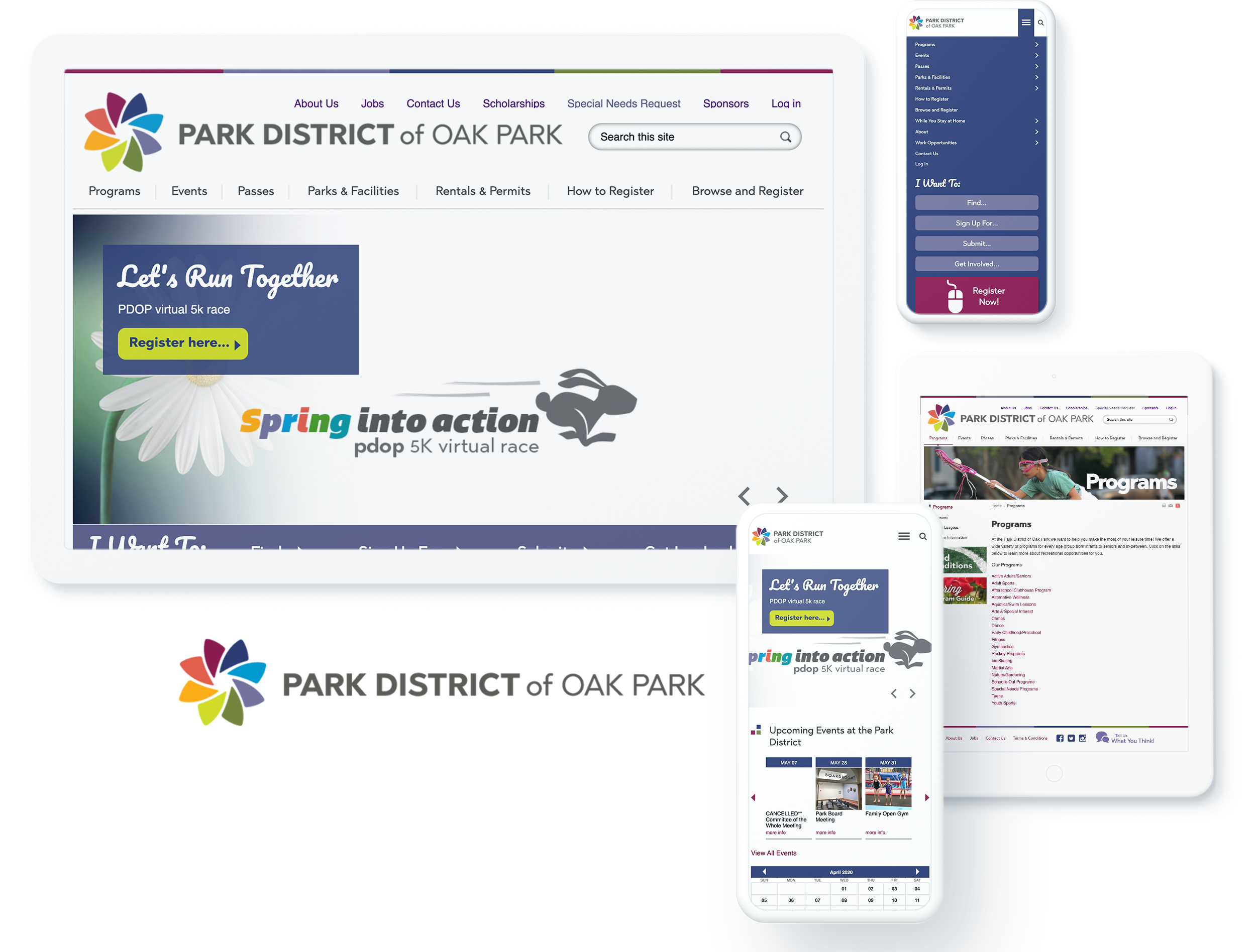 PARK DISTRICT OF OAK PARK SCREENS