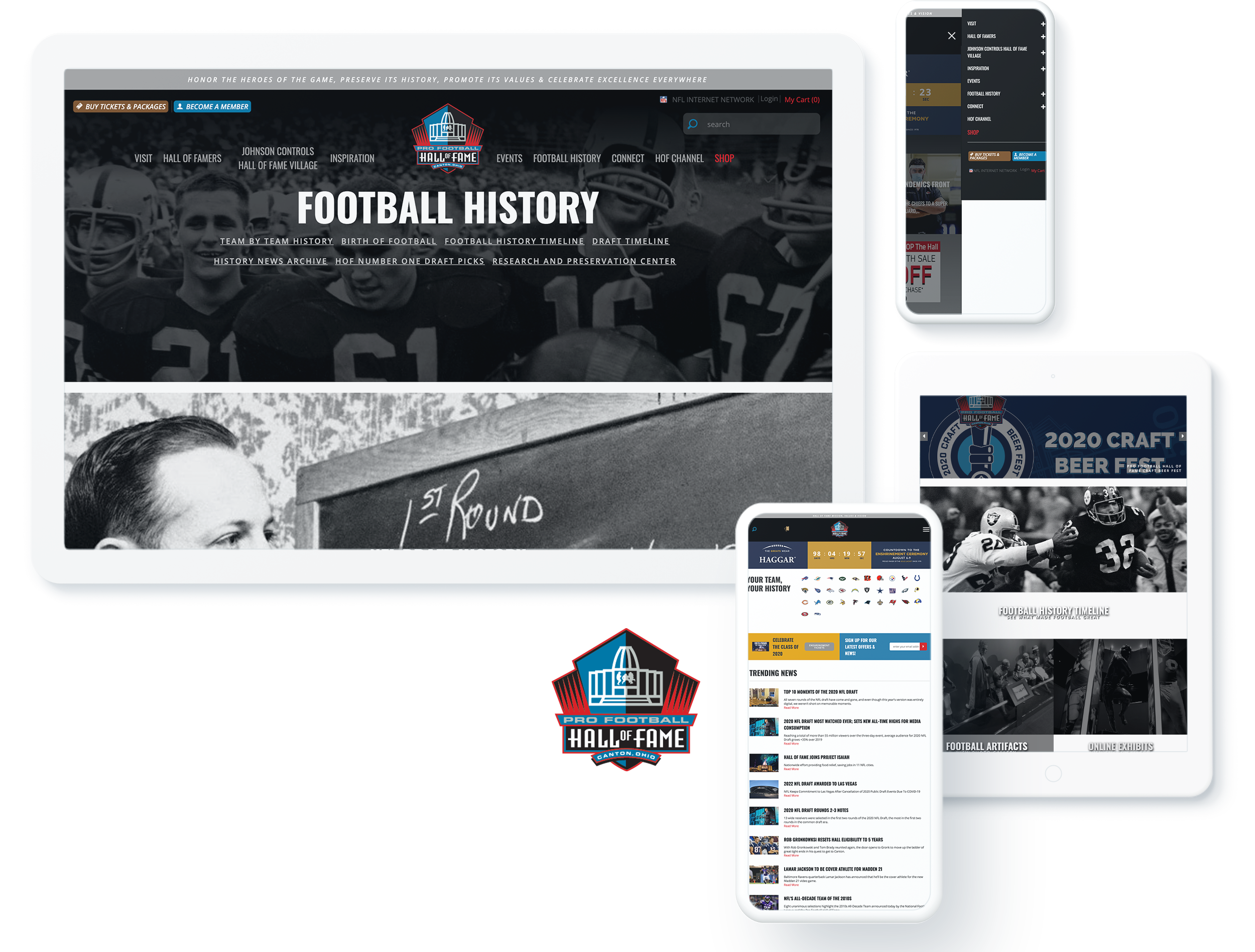 PFHOF SCREENS