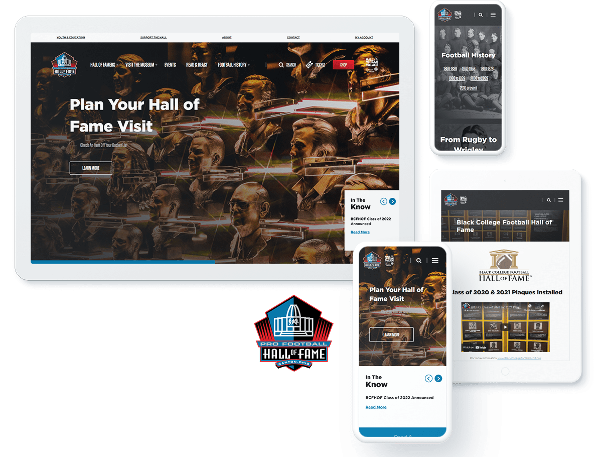 Pro football hall of fame