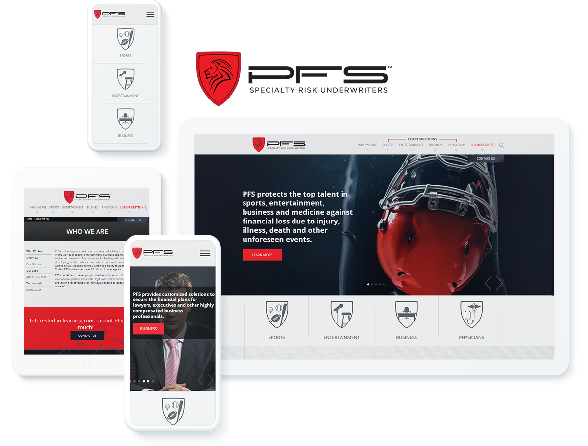 PFS device screens