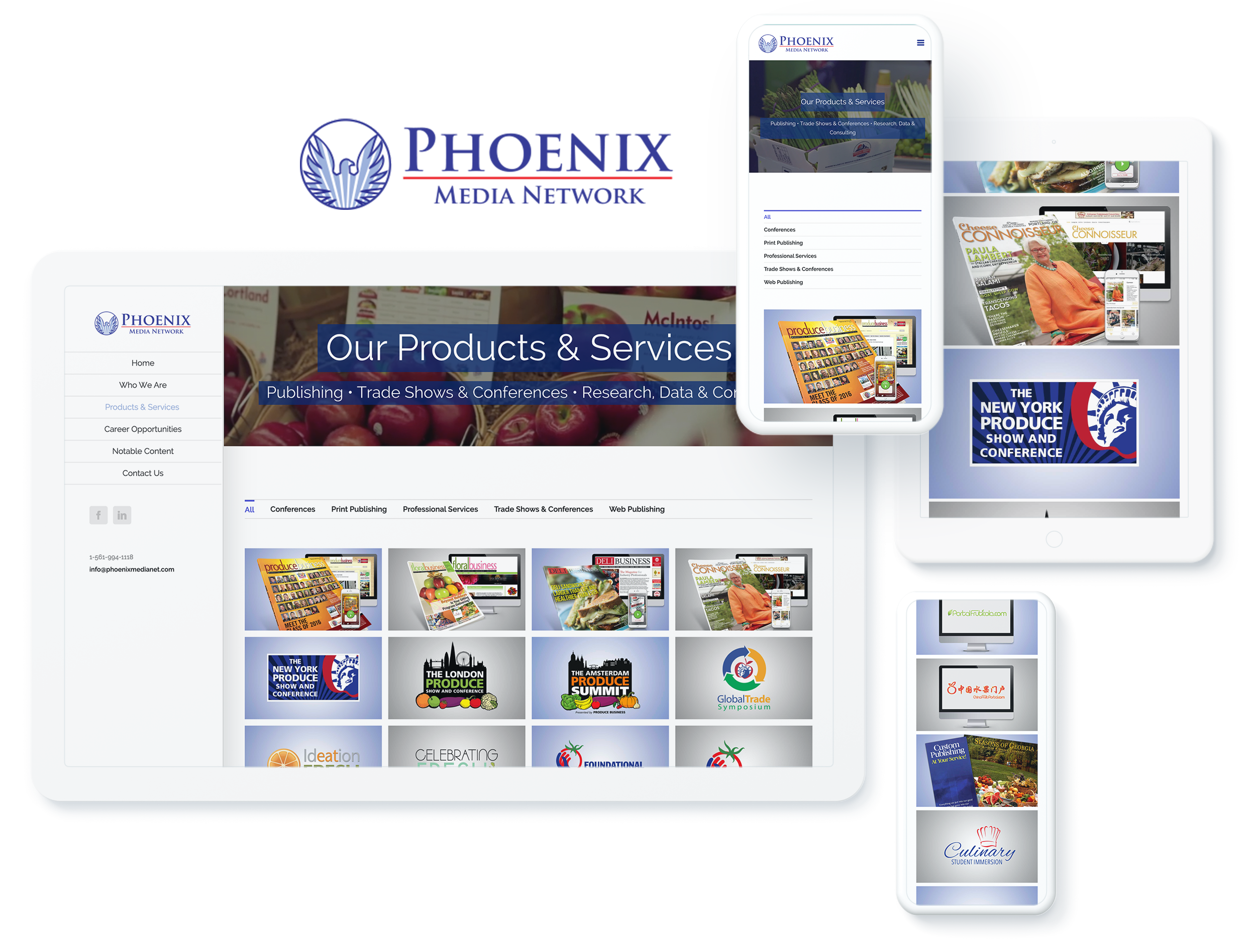 phoenix marketing network screens