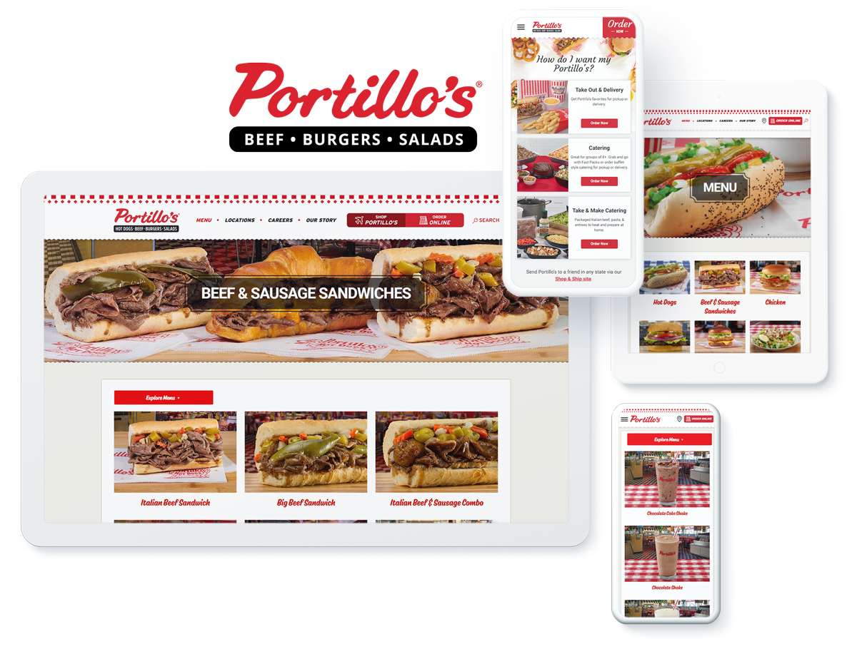 Portillo's Responsive Web Design