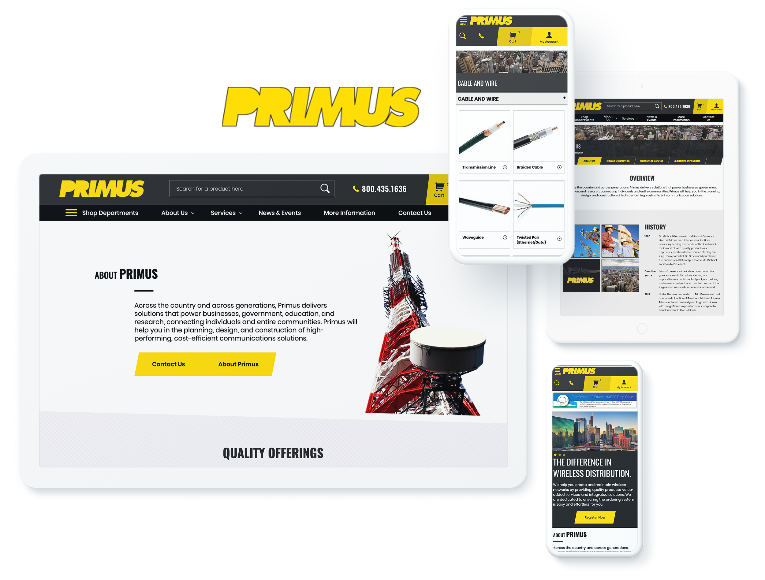 PRIMUS SCREENS