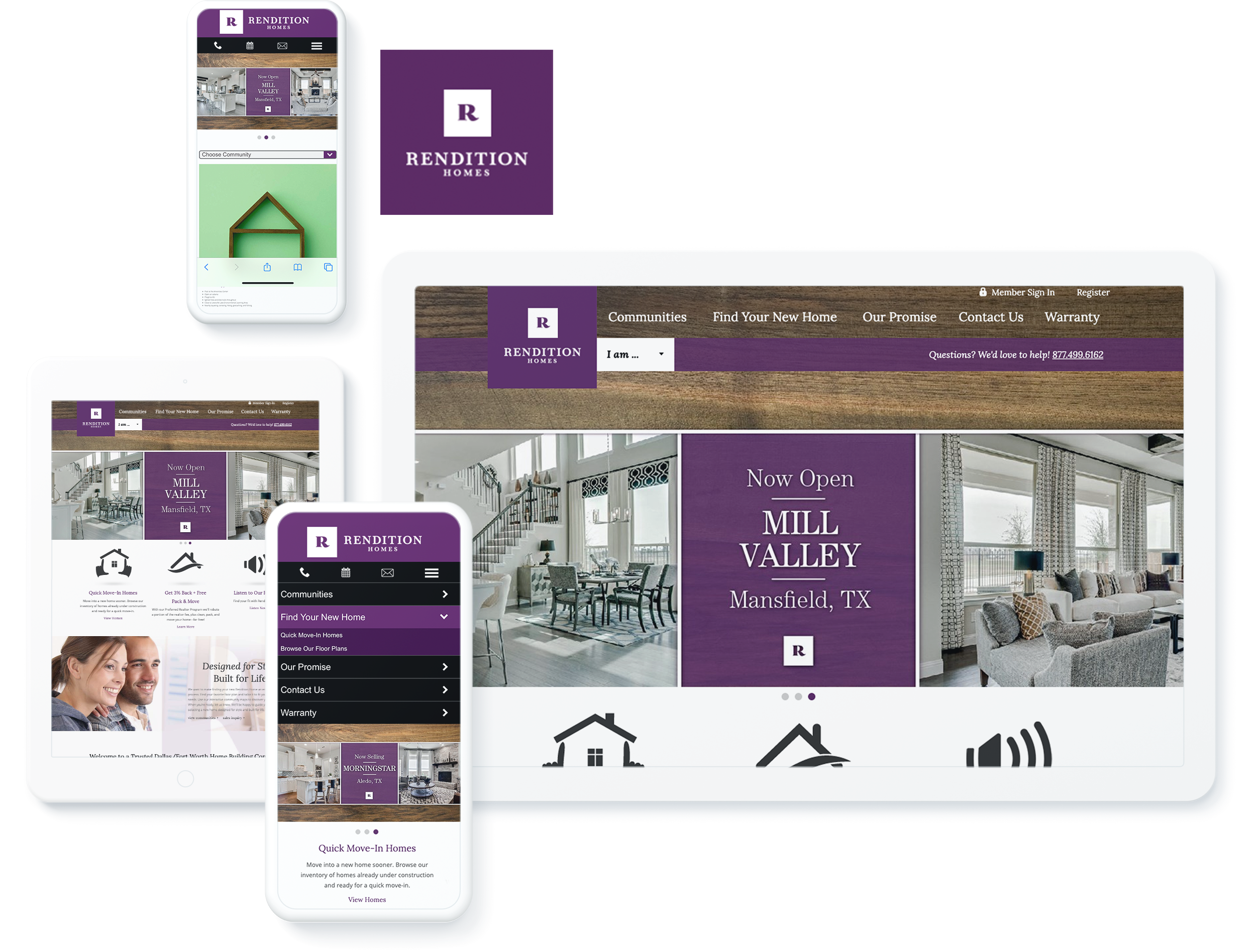 RENDITION HOMES SCREENS