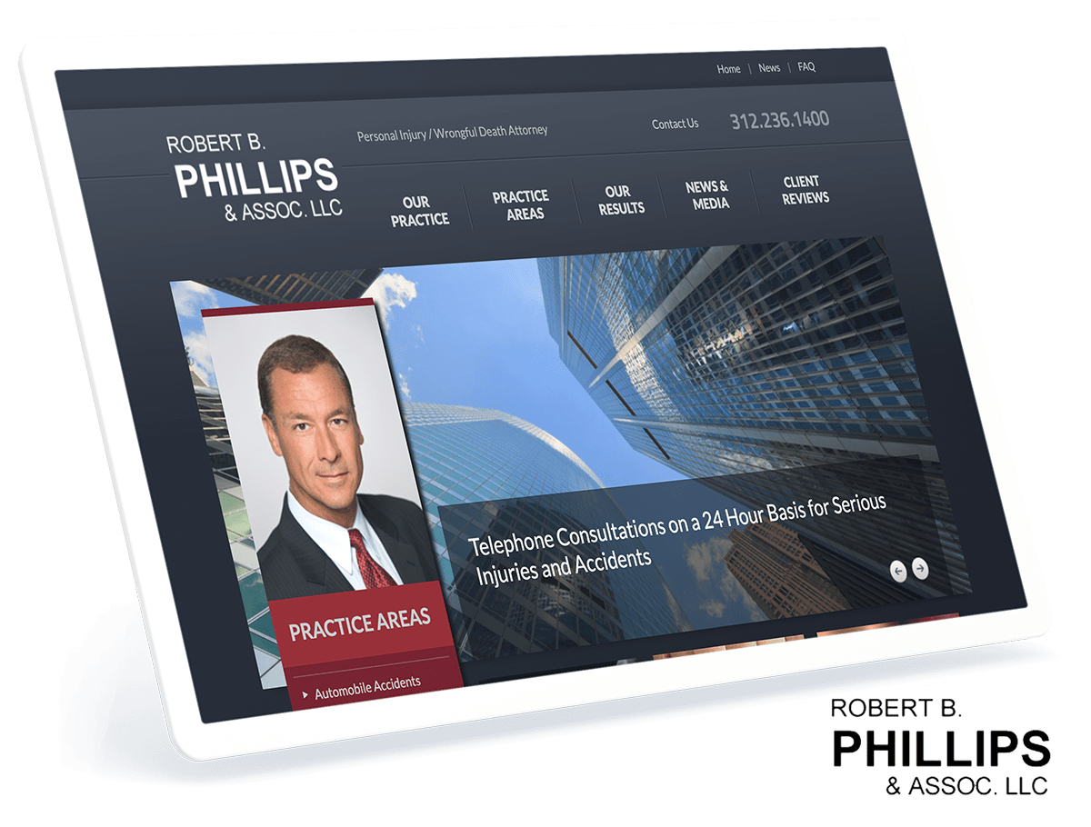 Robert B. Phillips Real Estate Web Design