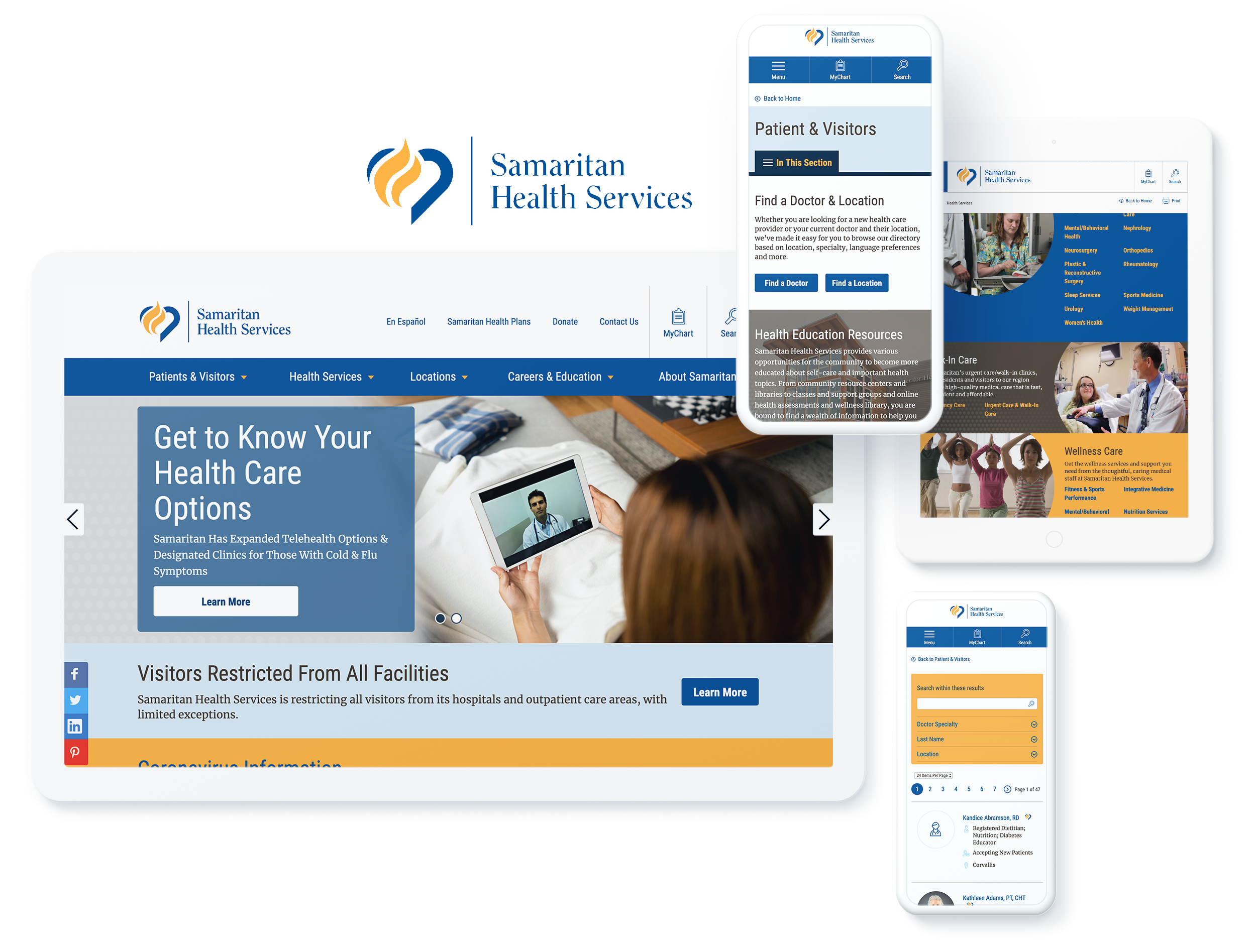 SAM HEALTH SCREENS