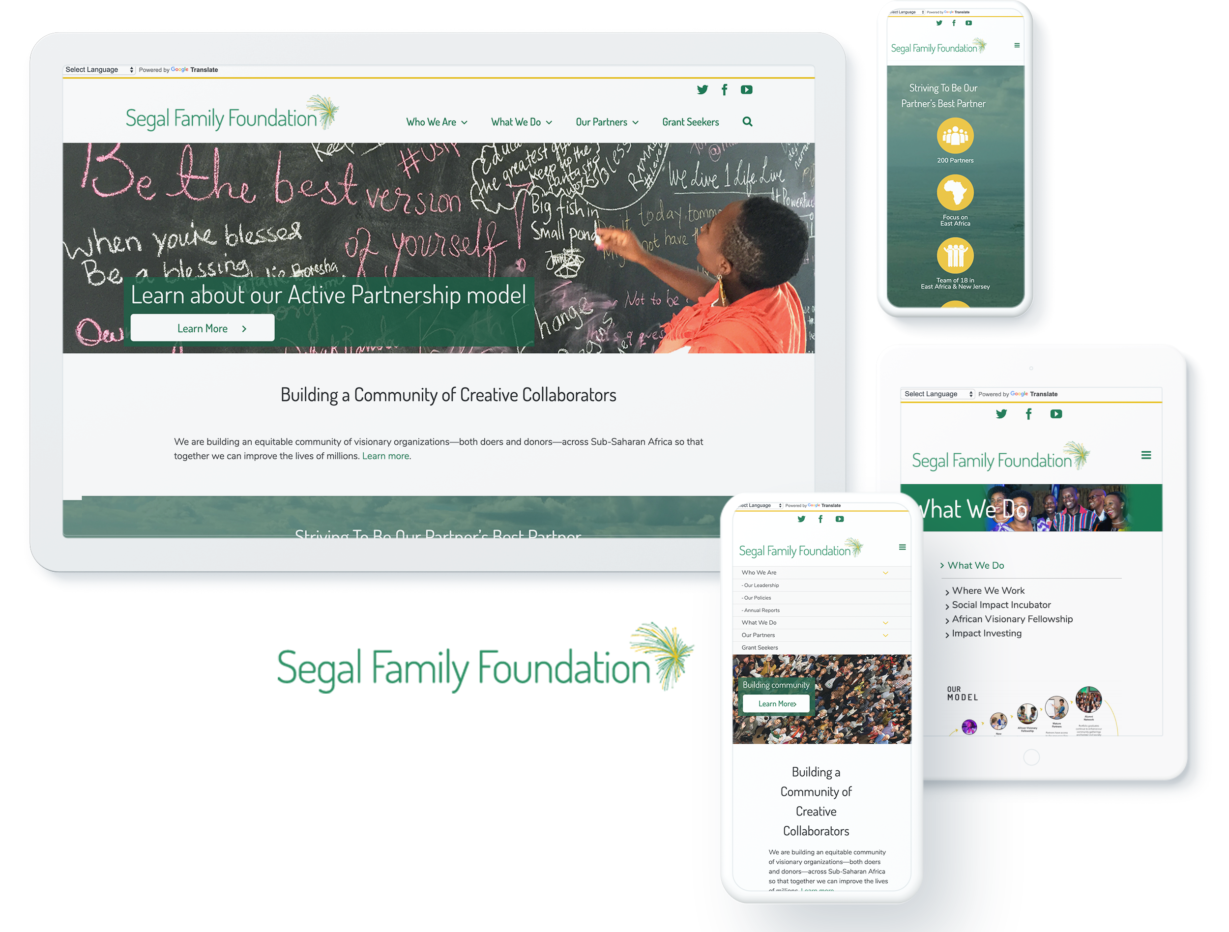 SEGAL FAMILY FOUNDATION SCREENS