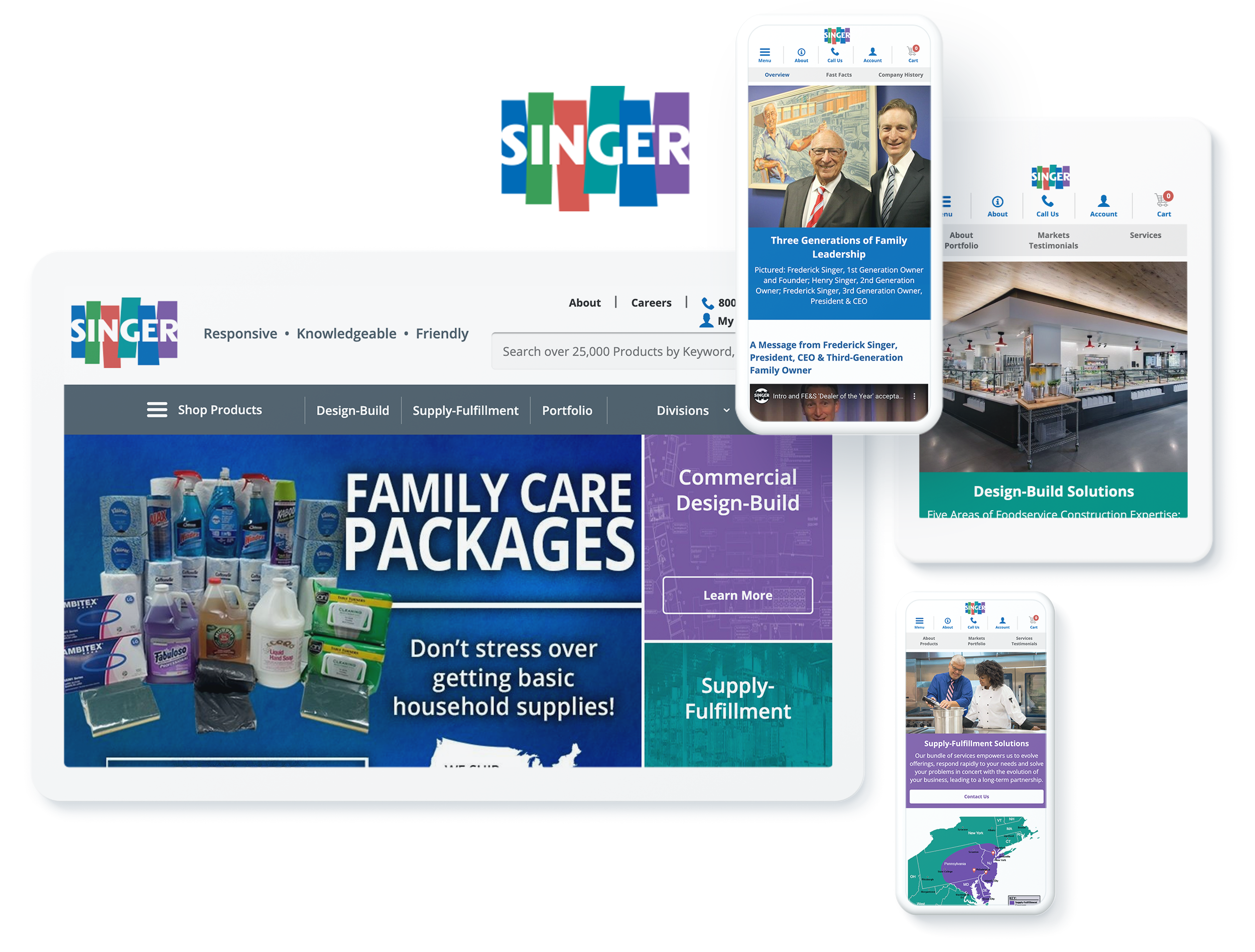 SINGER SCREENS