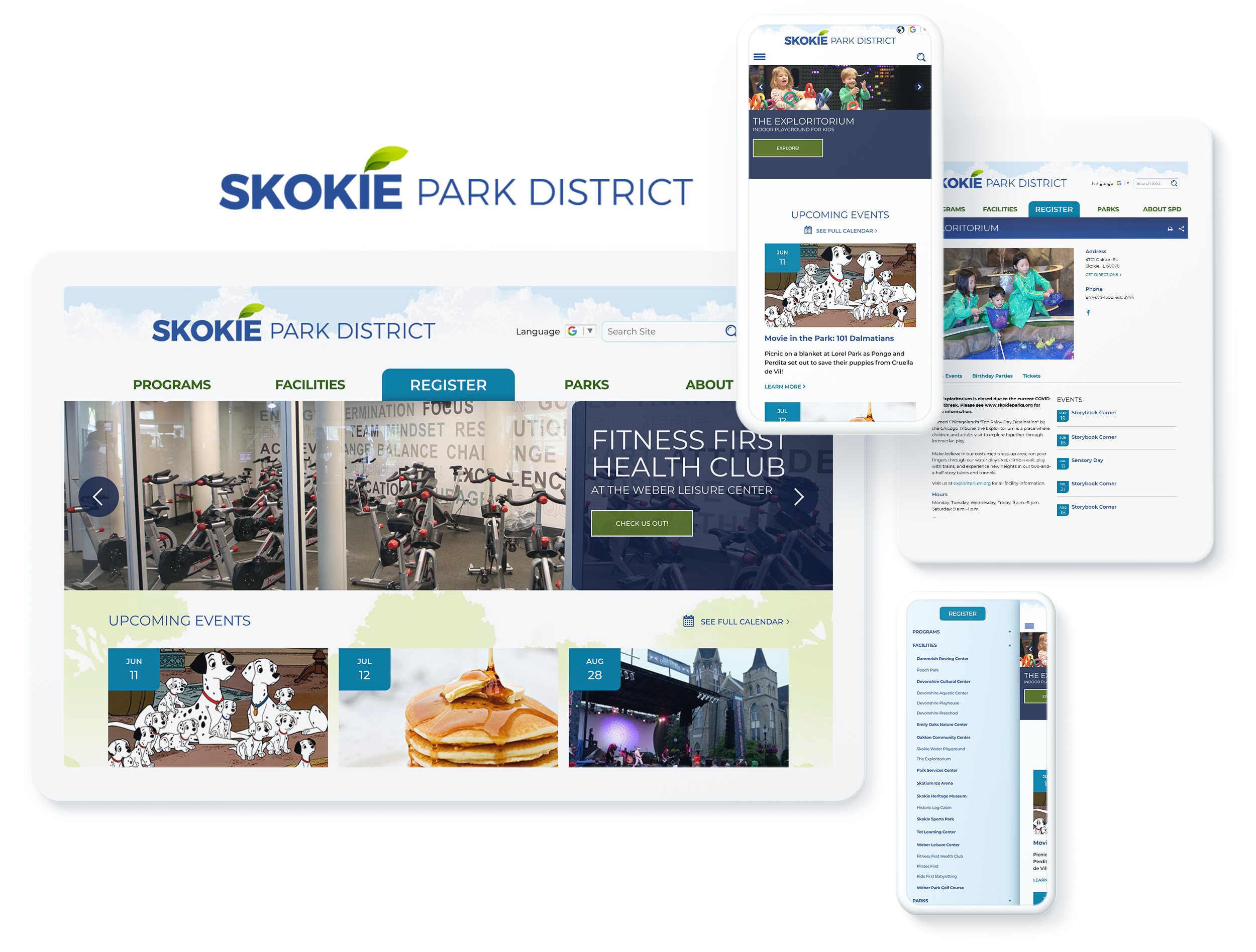 SKOKIE PARK DISTRICT SCREENS