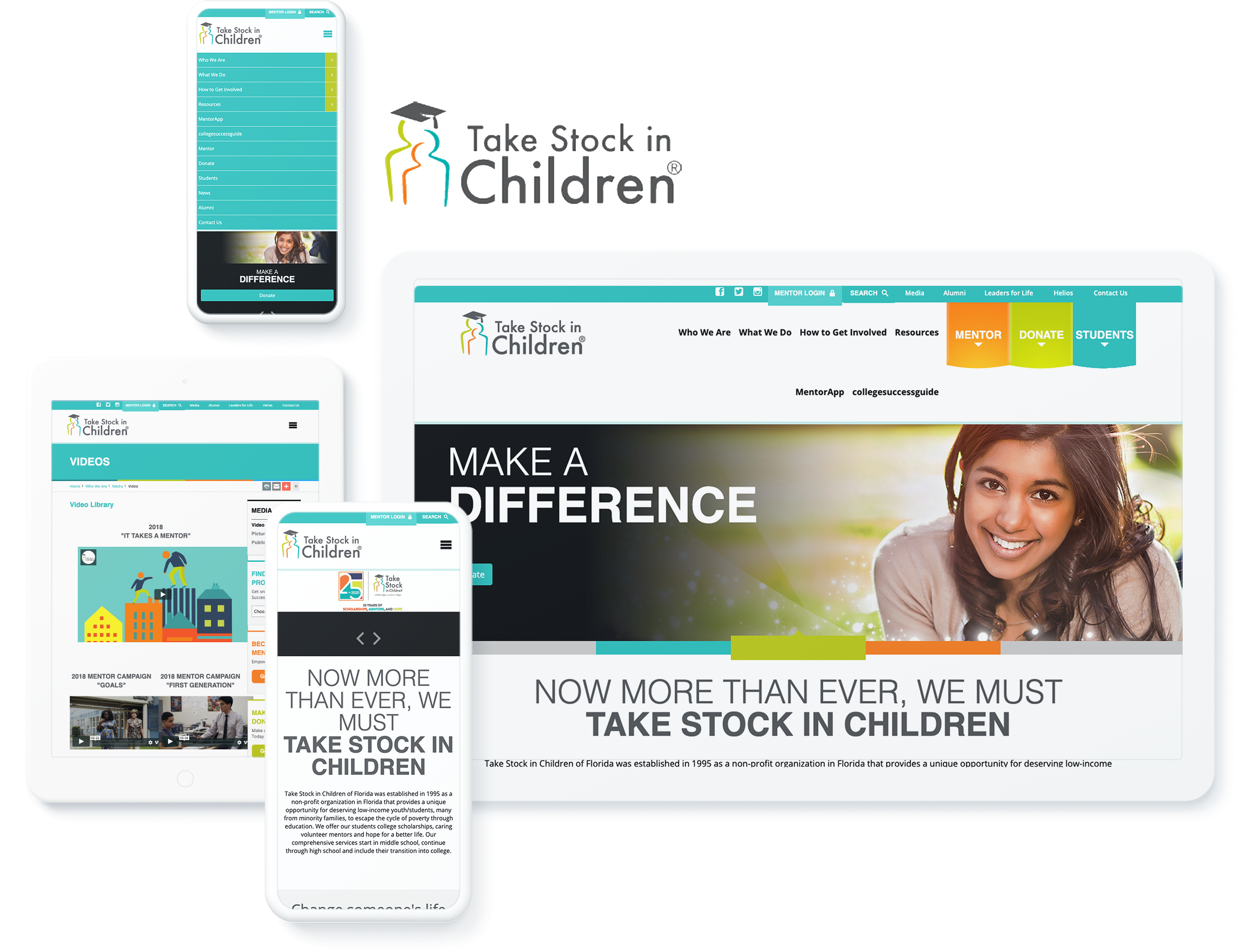 TAKE STOCK IN CHILDREN SCREENS