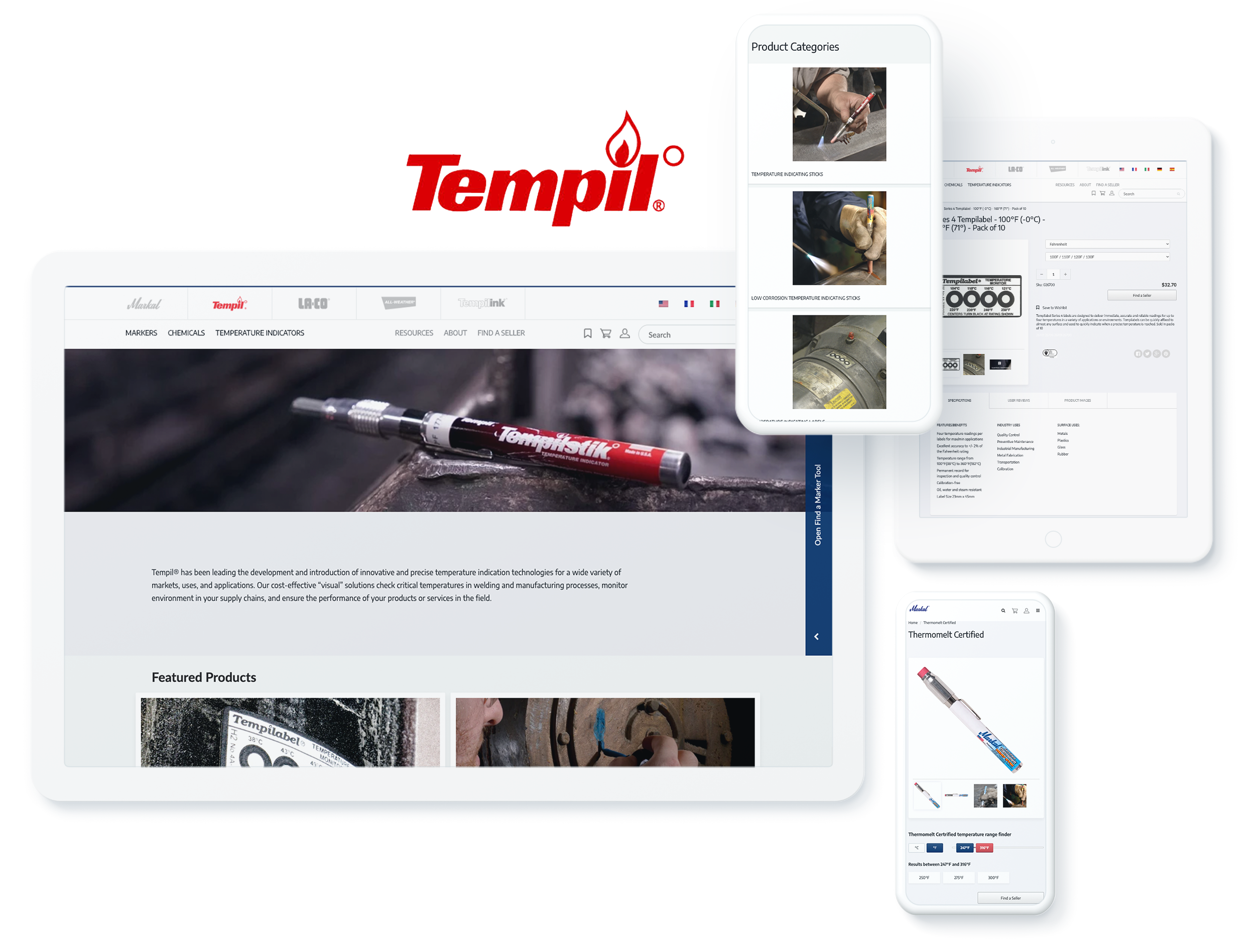 TEMPIL SCREENS