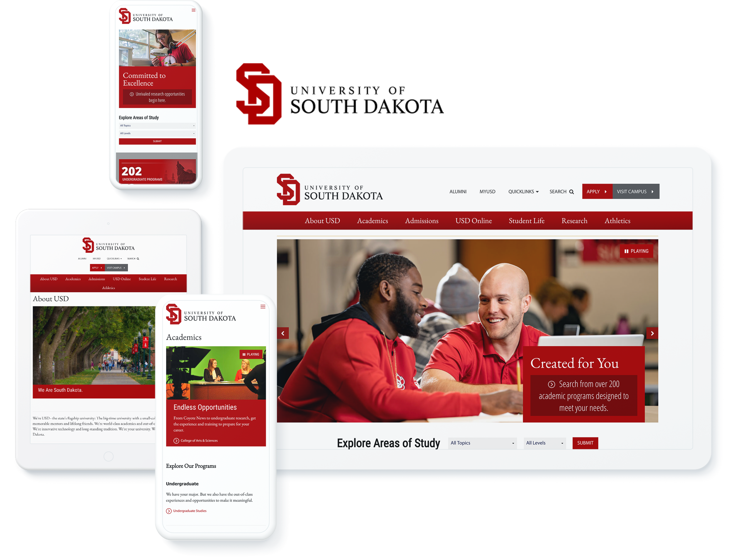 university of south dakota spotlight