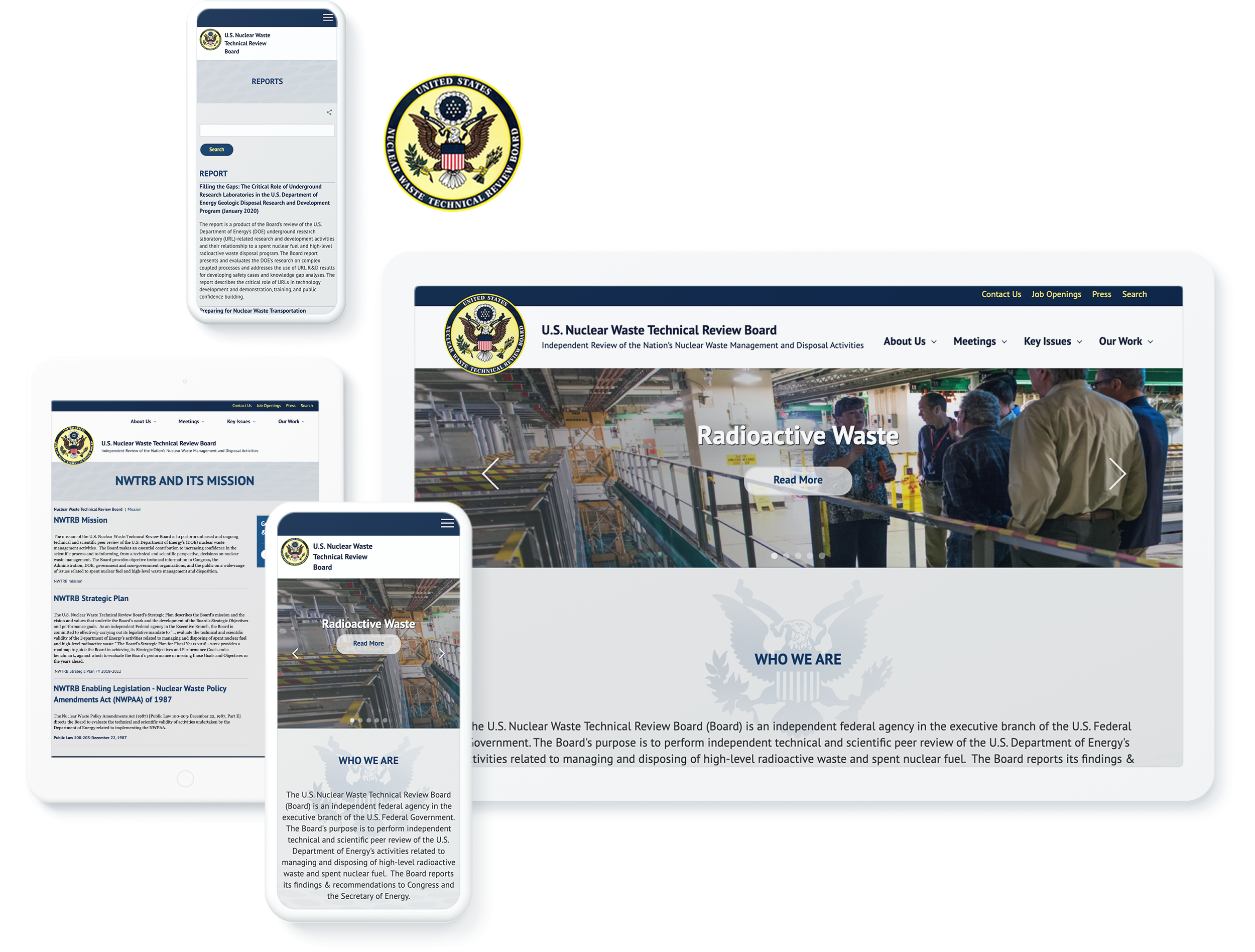 US NUCLEAR WASTE SCREENS
