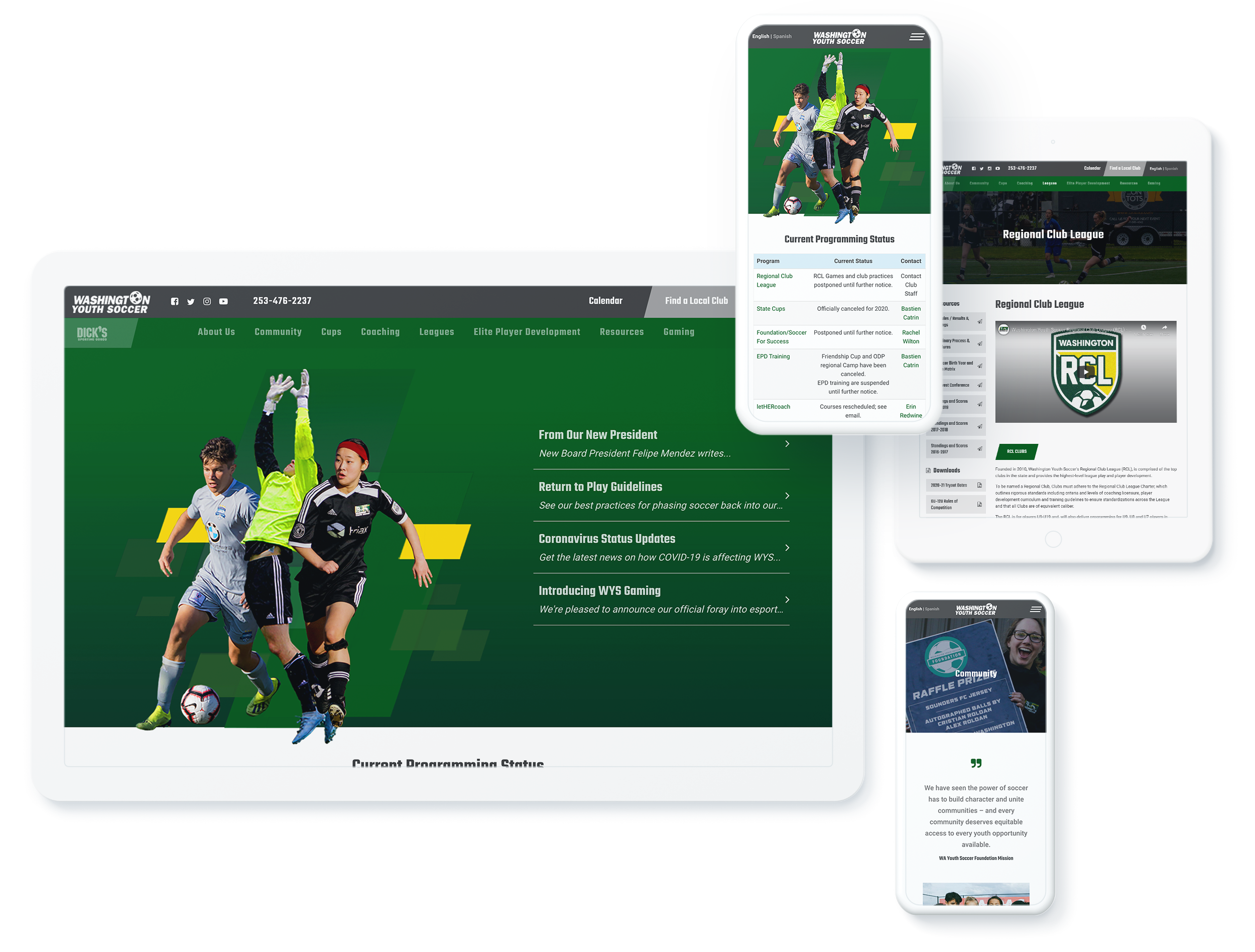 washington youth soccer spotlight