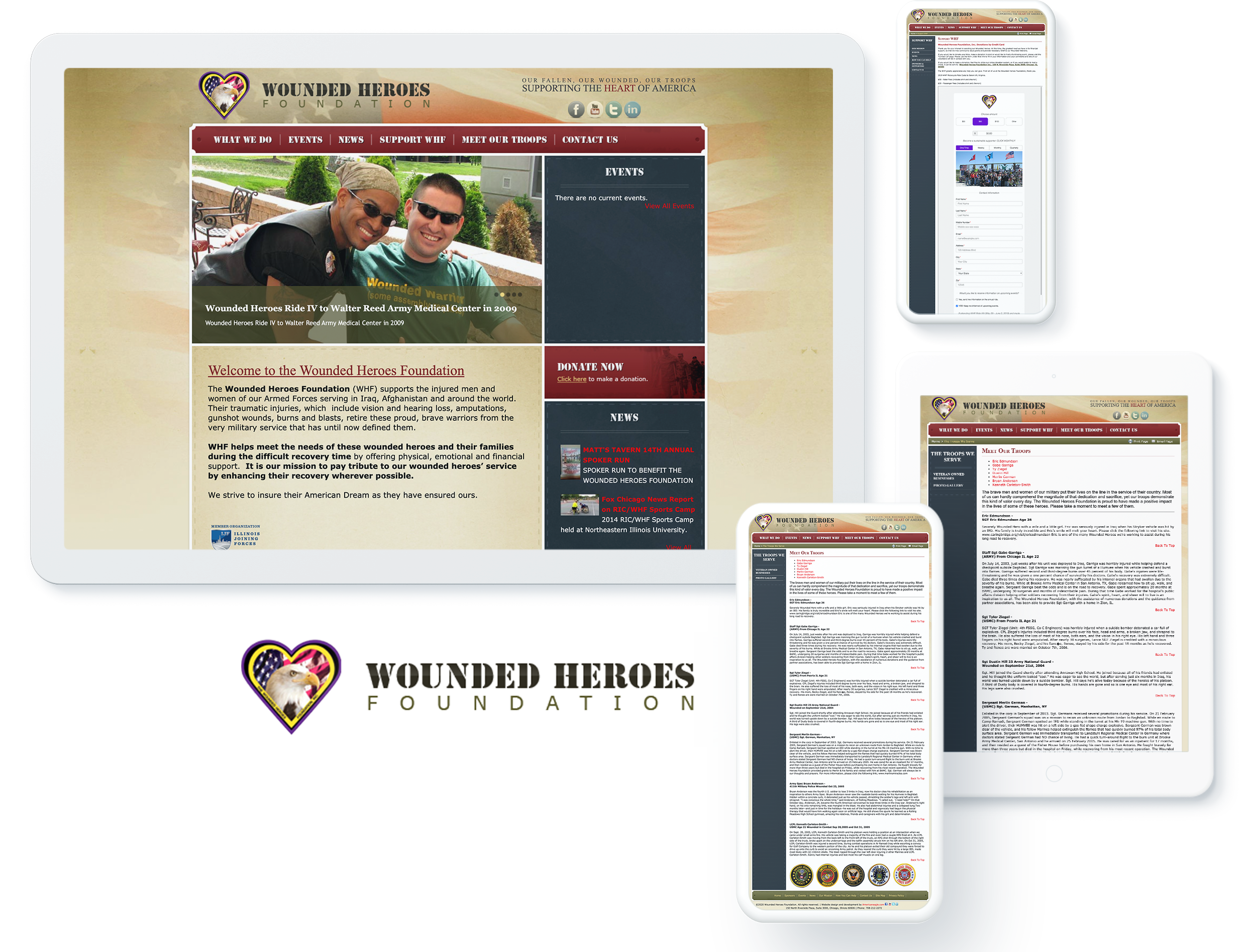 wounded heroes foundation spotlight